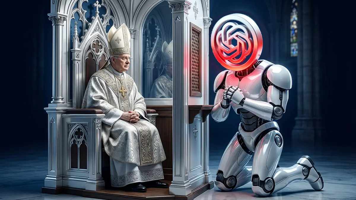 Ein OpenAI Roboter beichtet